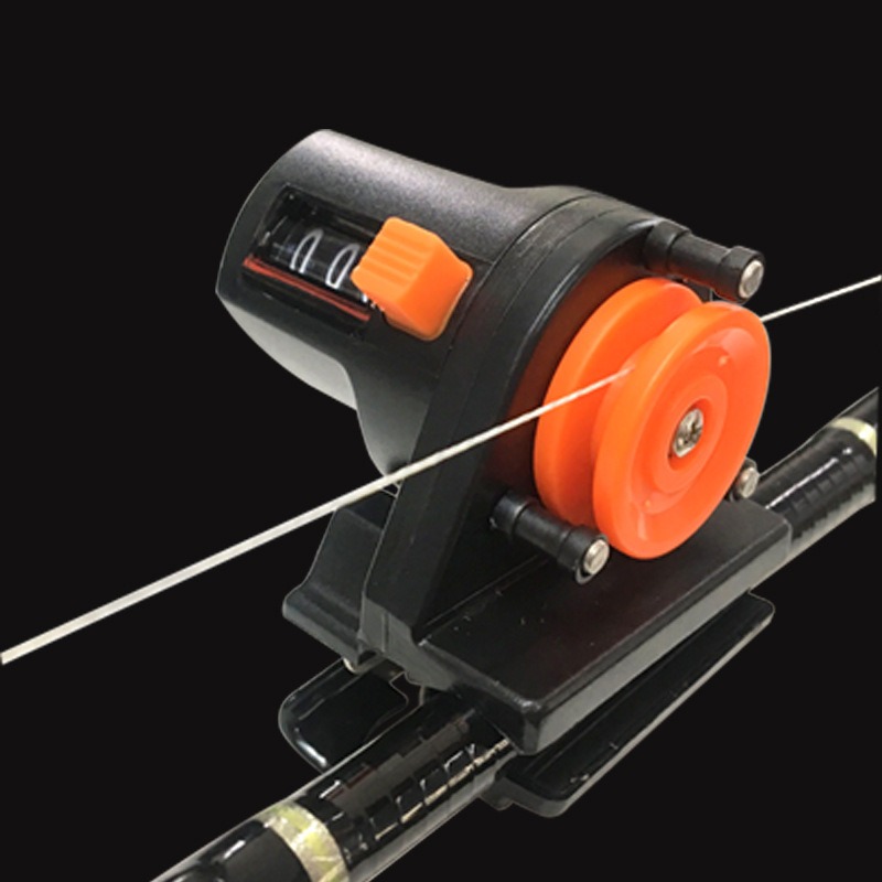 Fishing Line Winder - Angelschnur Zähler 0-999M Angelschnur Tiefe Zähler