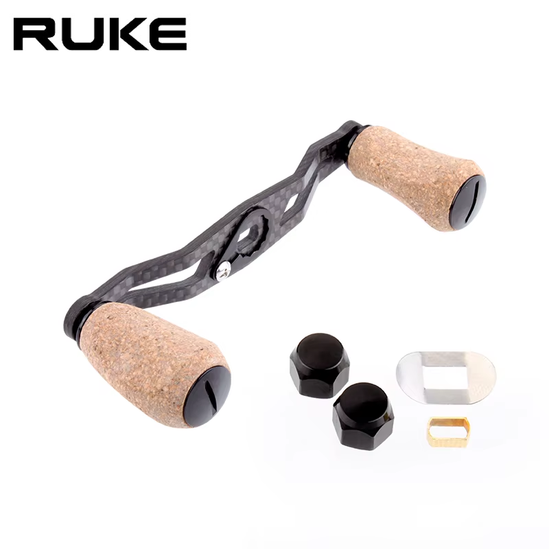 Daiwa Reel Bg - RUKE Angelrolle Griff Kohlefaser mit Korkknopf