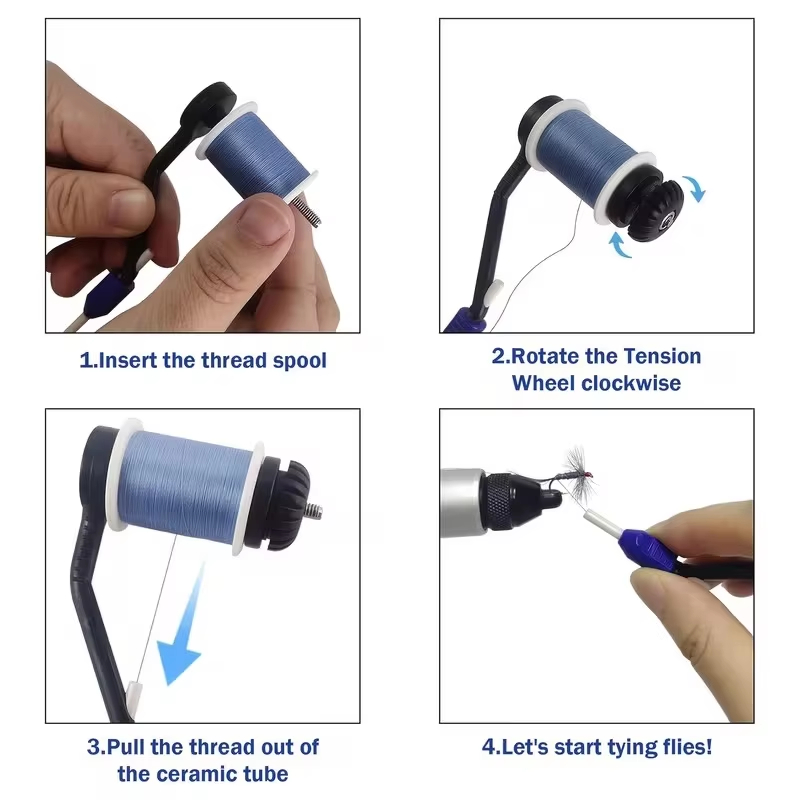 2 Stück Fliegenbinde-Spulenhal – Monofilament Line Bewertung und Preis